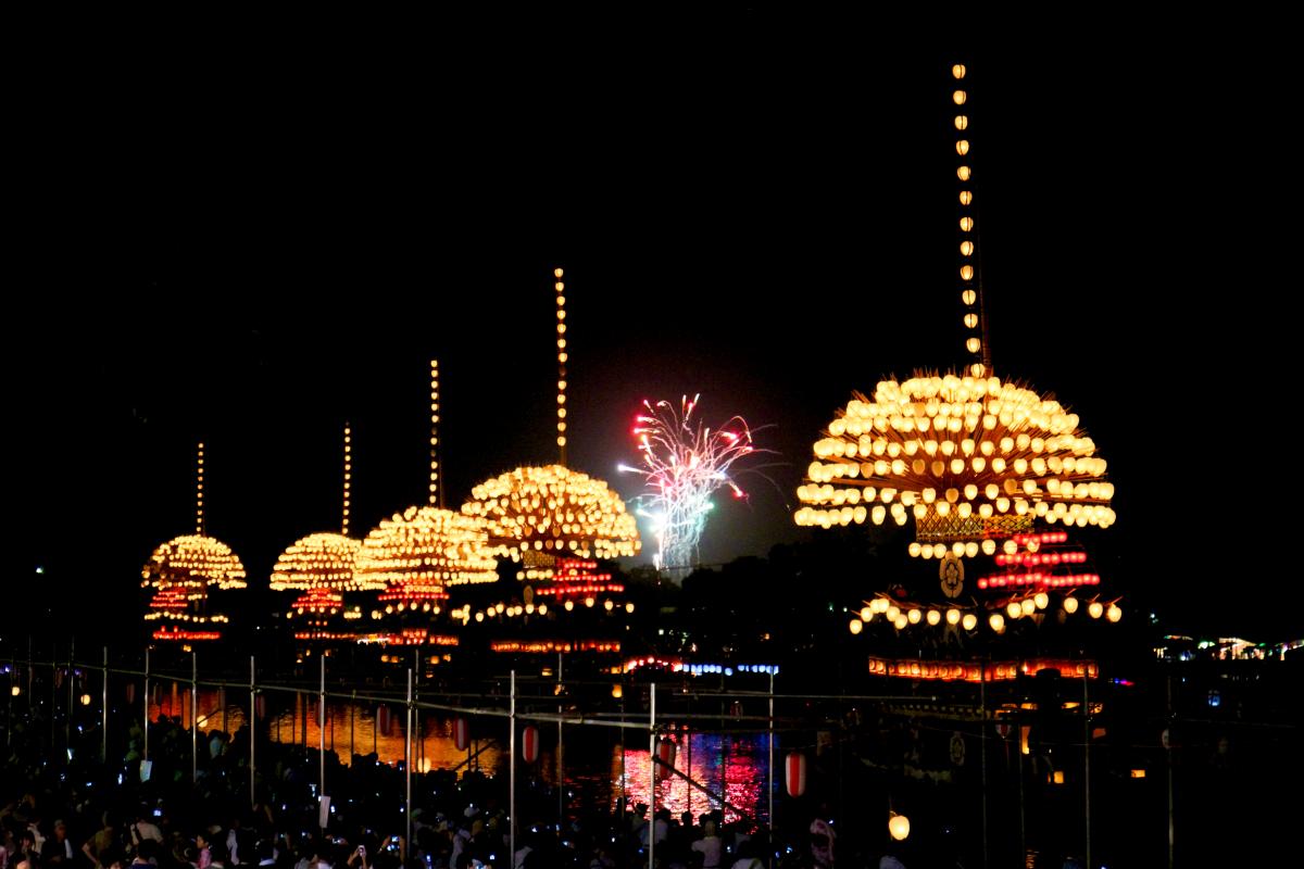 Owari Tsushima Tenno Festival Fireworks