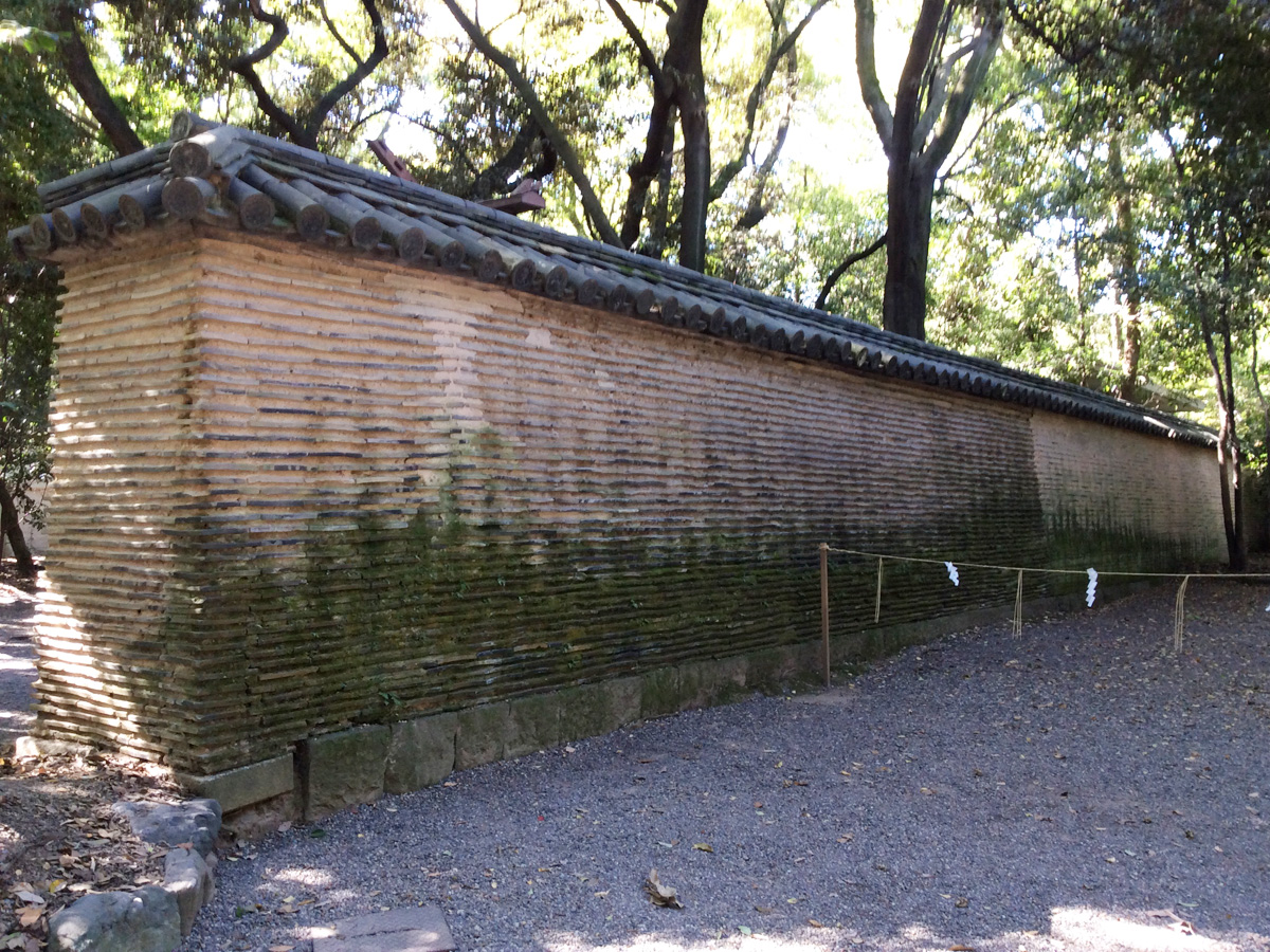 Atsuta Jingu Shrine’s Nobunaga Wall