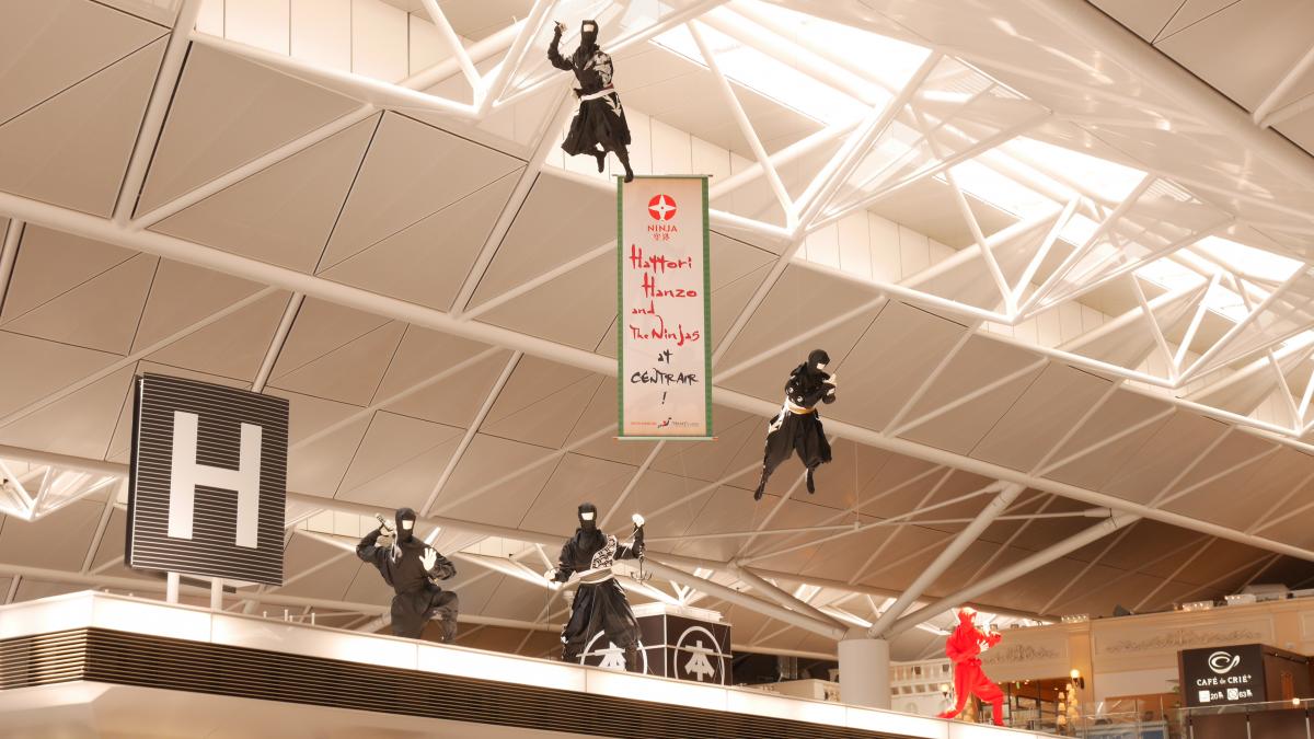 忍者队控制了机场