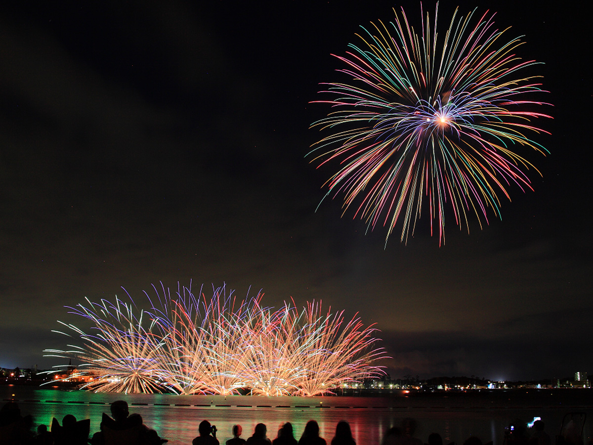 Shinmaiko Beach Festival Fireworks