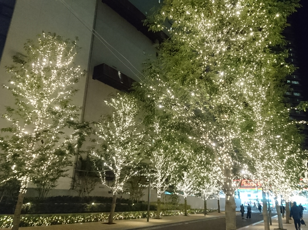 Symphony豐田大樓   燈光秀