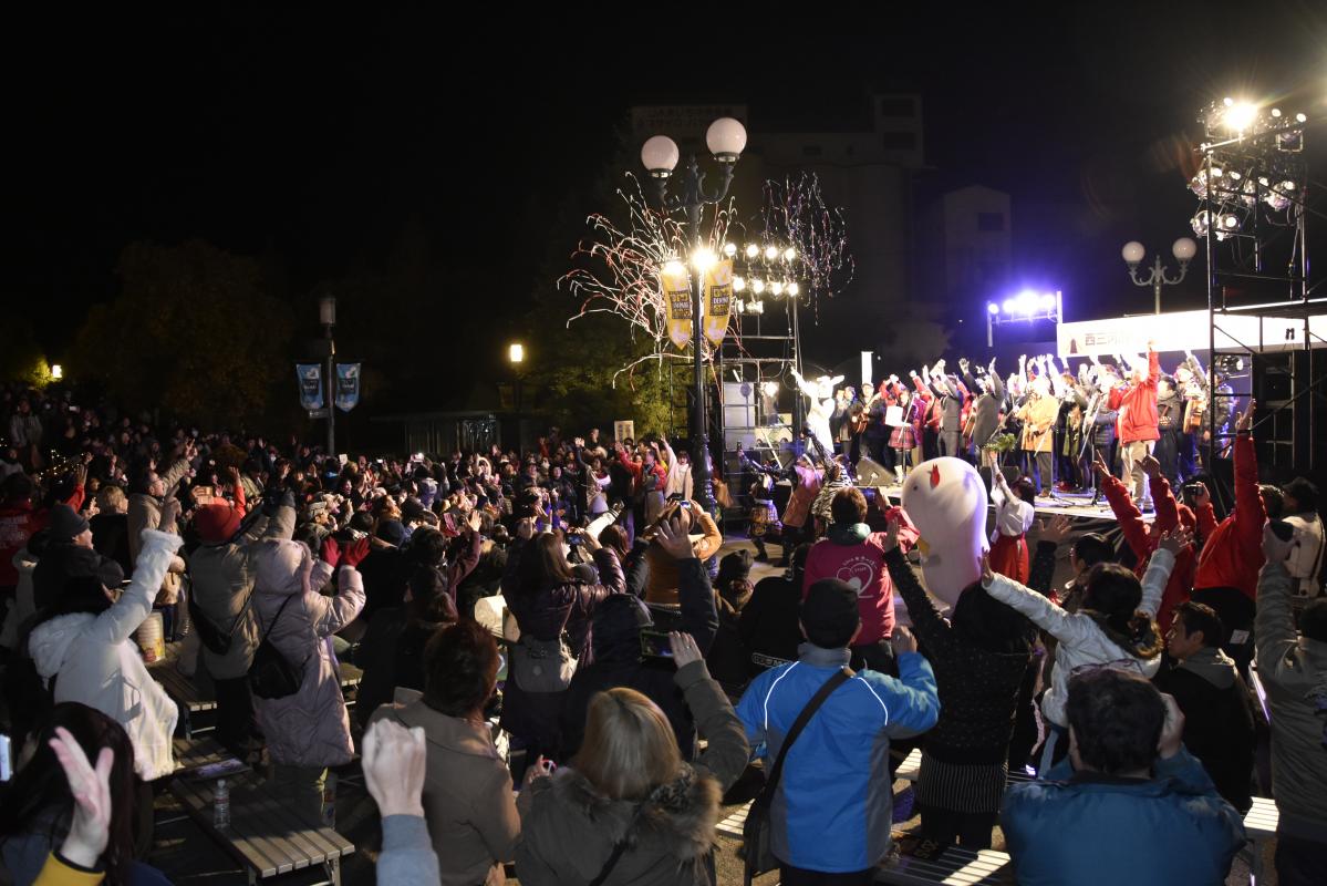 Nishi-Mikawa Negaigoto Countdown Festa in Denpark 2019