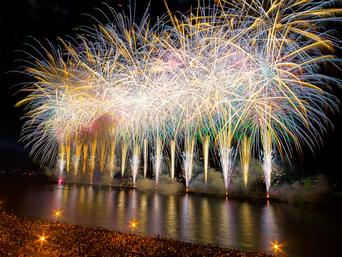 Gamagori Festival and Summer Fireworks