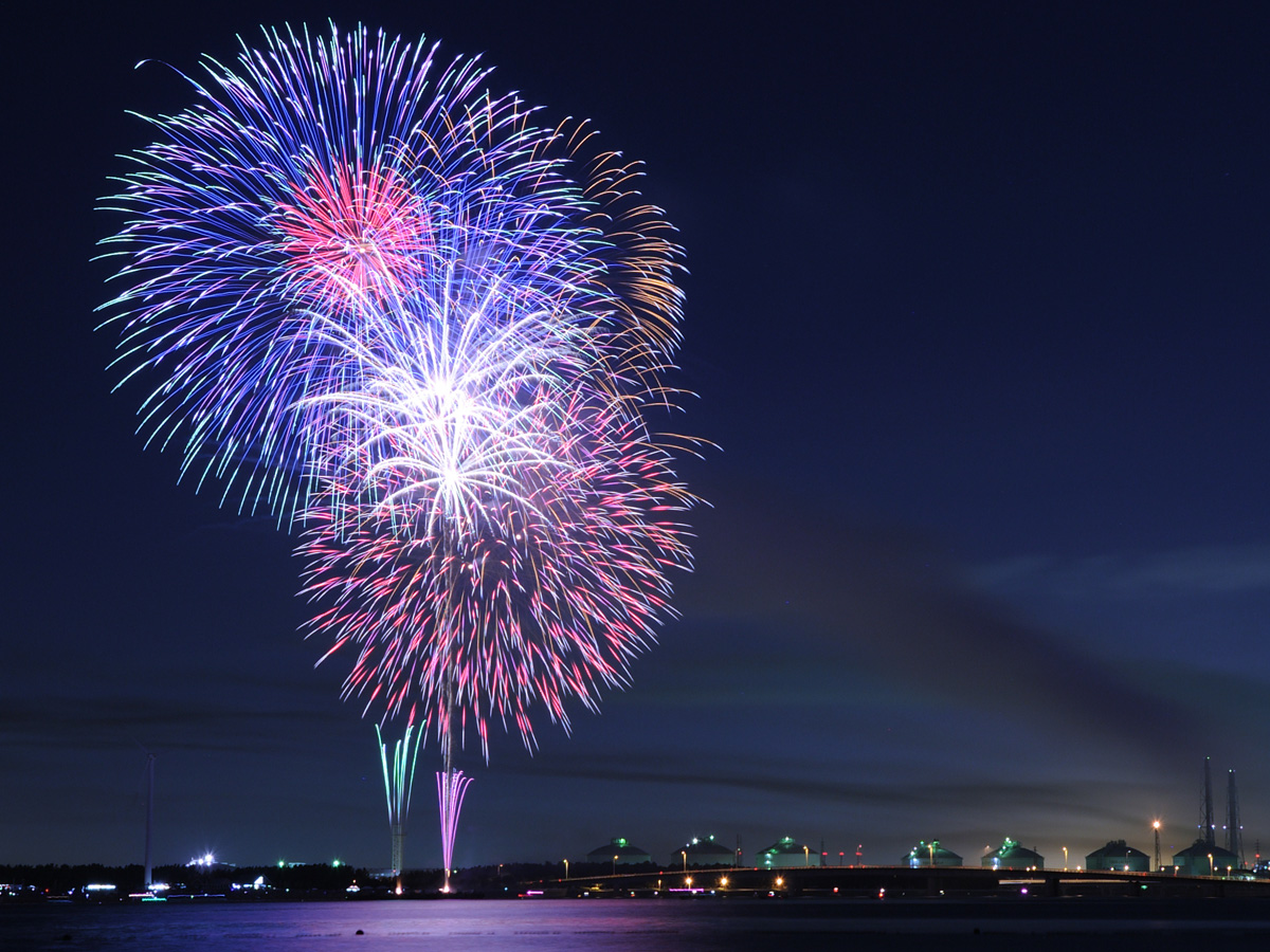 Shimmaiko Beach Festival Fireworks