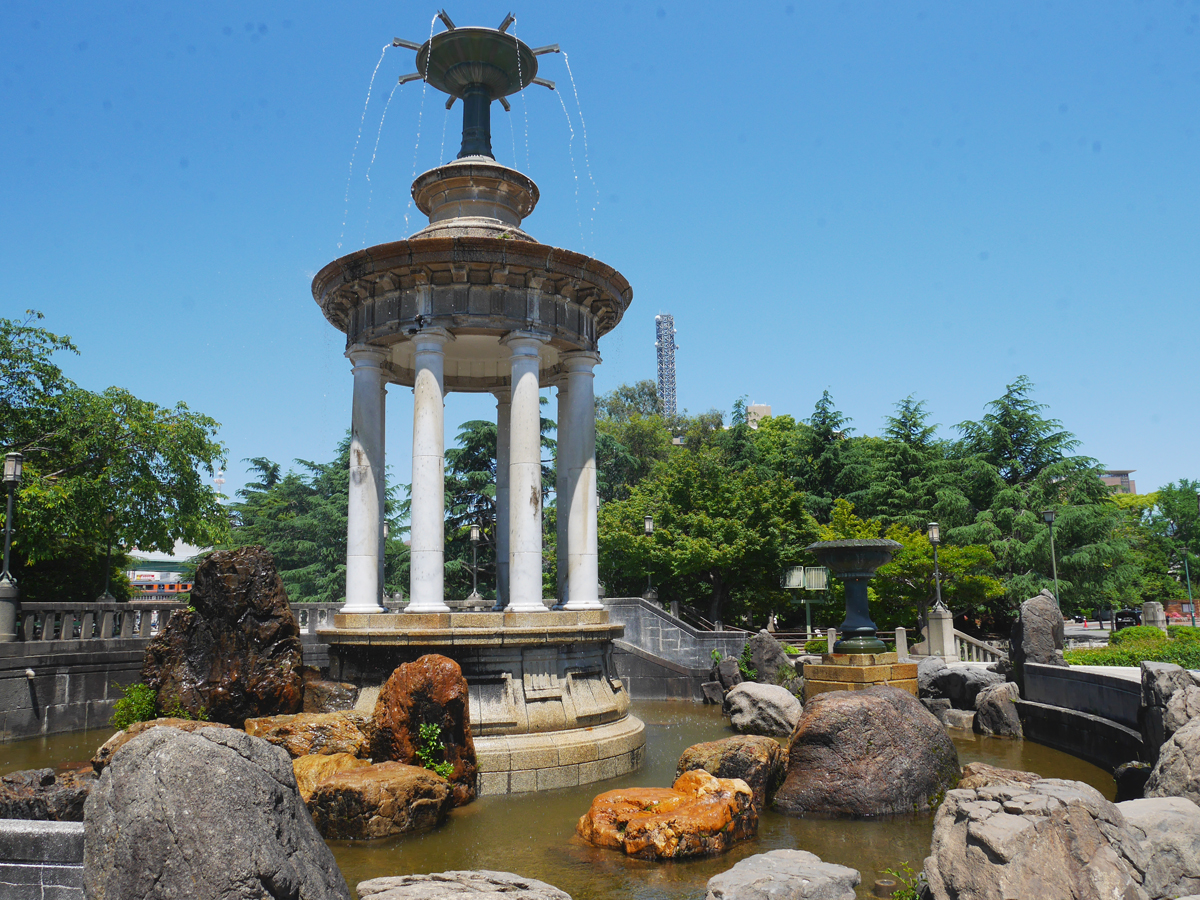 鶴舞公園の噴水