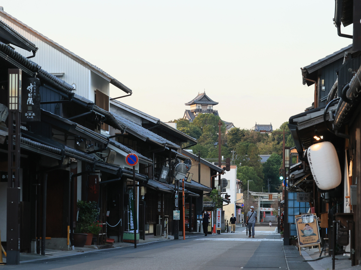 이누야마 성 전통 거리