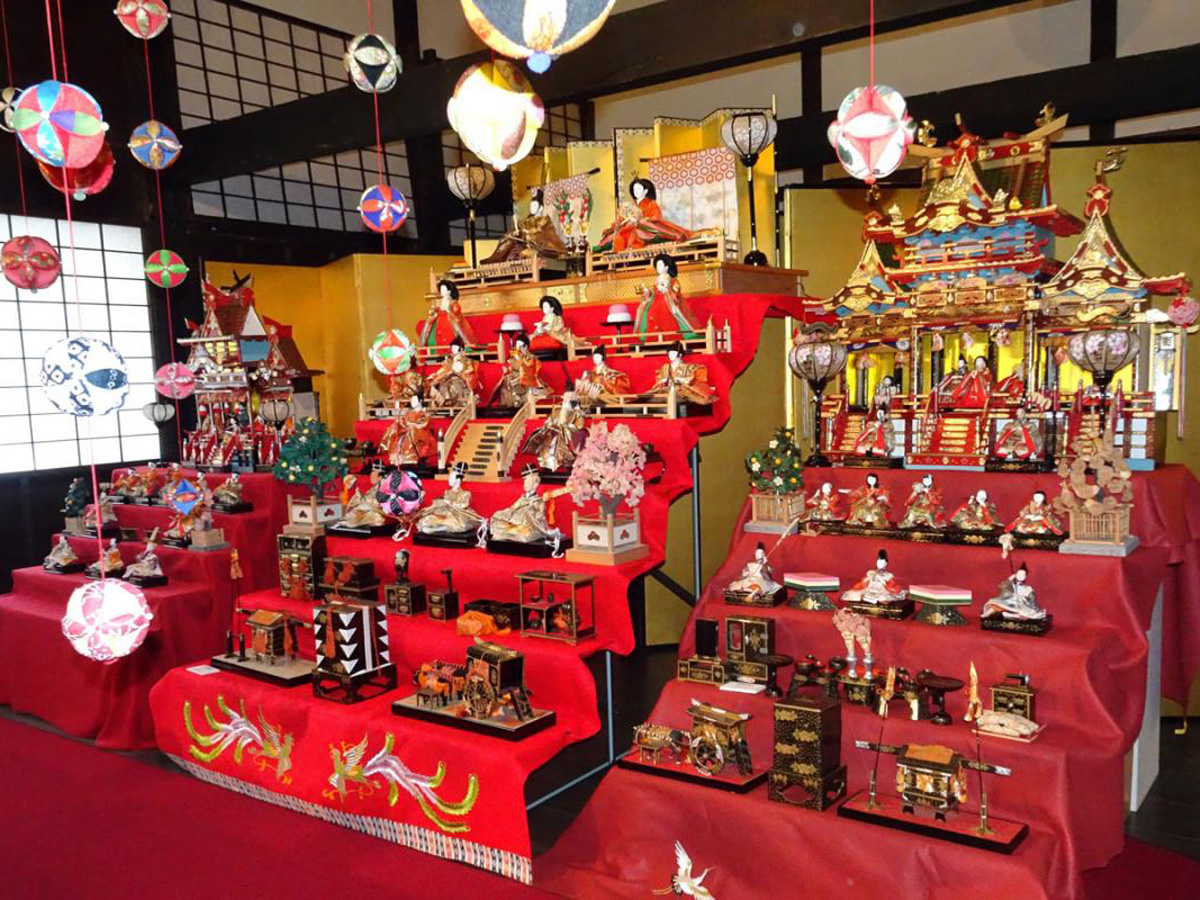 Futagawa Shuku Honjin Museum's Hina Doll Festival