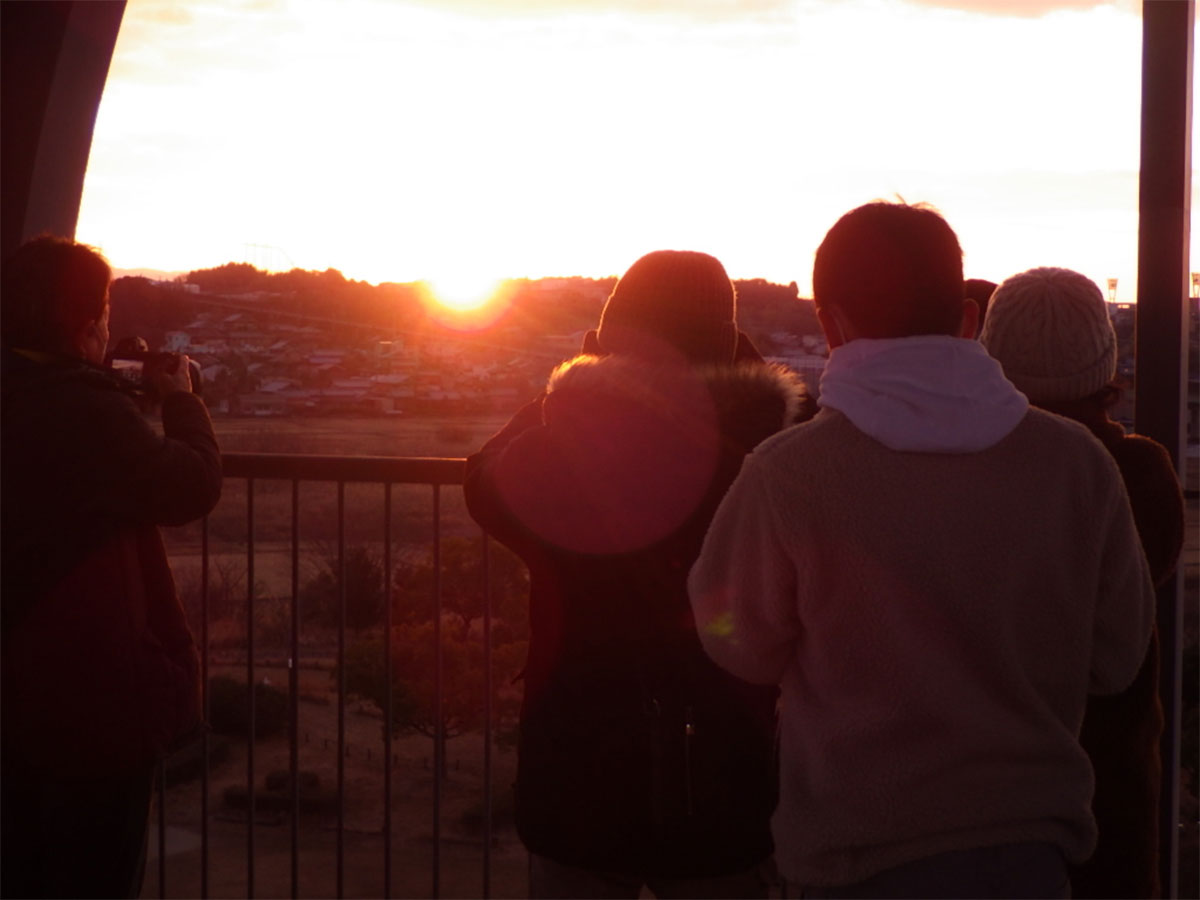 フレッシュパークの展望塔から「初日の出」を見ませんか？