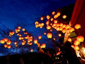 Shimizu Chochin Lantern Festival (Shimizu-no-Chochin Matsuri)