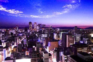 名古屋テレビ塔から見た景色