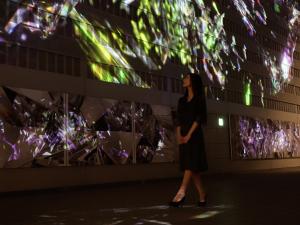 ミッドランドスクエア スカイプロムナード DIGITAL ART MUSEUM“CRYSTAL”光の空中庭園