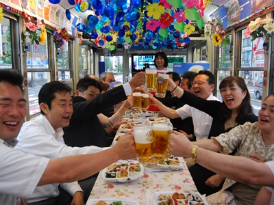 Noryo Beer Tram (Noryo Biru Densha)