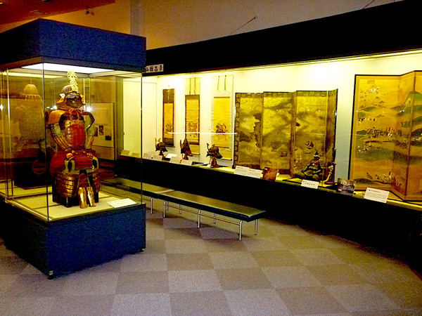 The museum holds an extensive selection of weapons and armor.